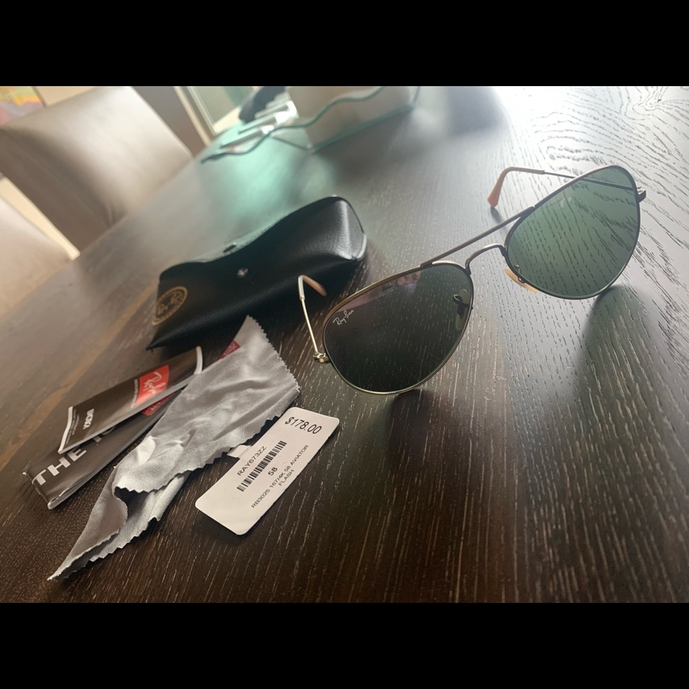 Ray Ban Aviator Sunglasses NWT